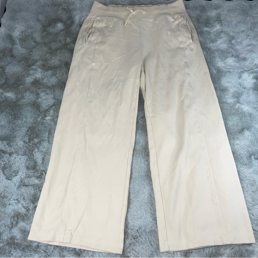 Timberland Beige Logo Women’s Wide leg pants